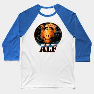 ALF- Outer Space Logo Baseball T-Shirt